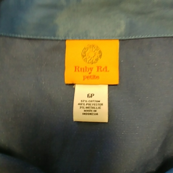 Ruby Rd. Petite Jacket. -6P - Picture 8 of 8